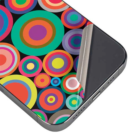Psychedelic Circles iPhone 16e Skin